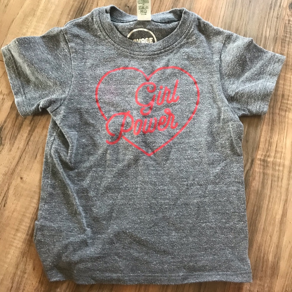 Toddler Girl Power Savage Seeds Tee